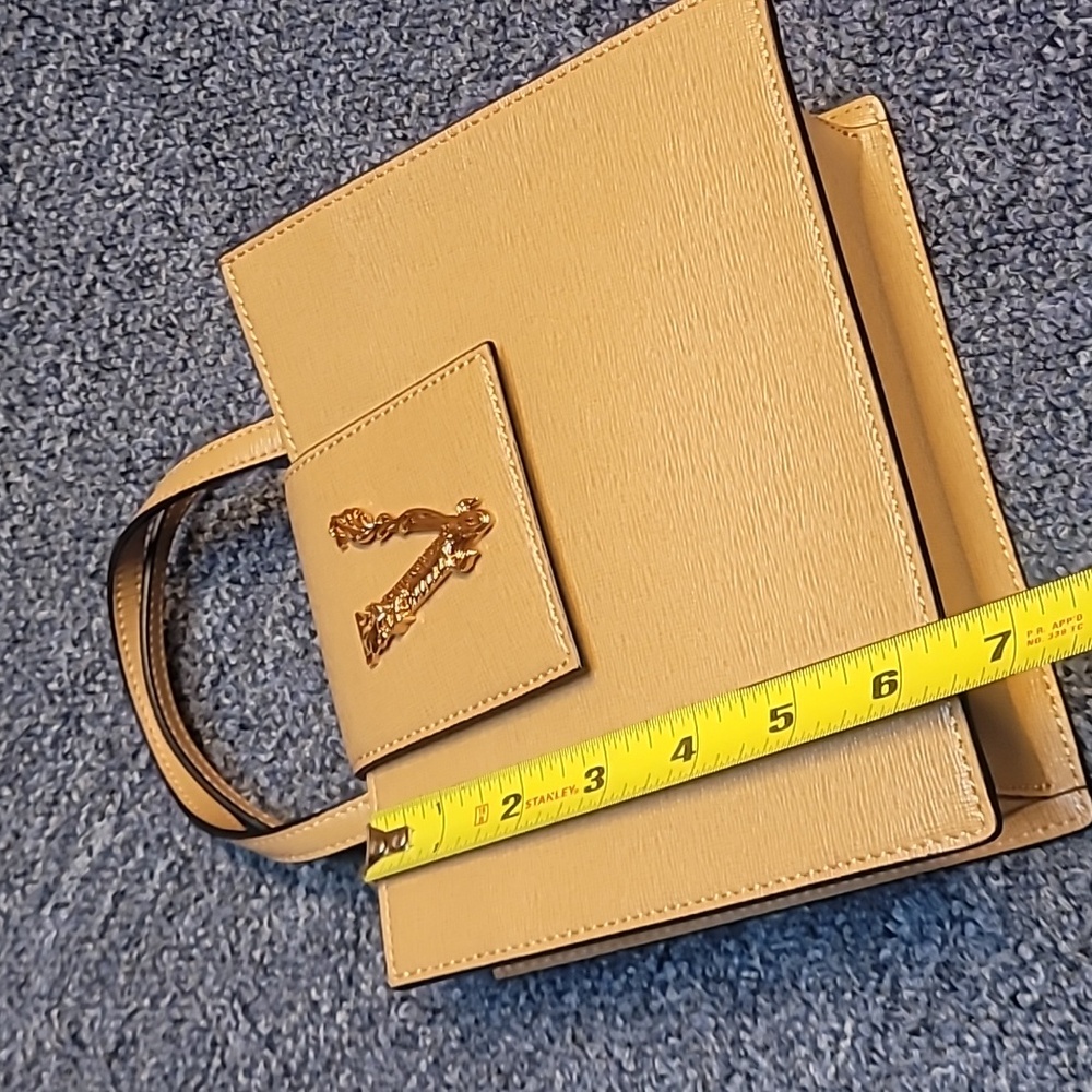 Versace  Virtus Tan Handbag - Picture 5 of 9